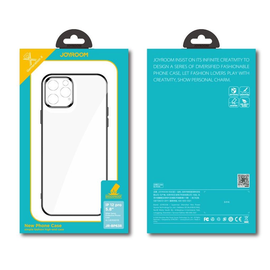 Joyroom iPhone 12 Pro Max Skal Ultra-tunt - Transparent