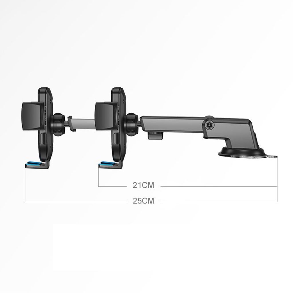 Joyroom-autoteline JR-OK3 teleskooppivarrella kojelautaan/ikkunaan – musta