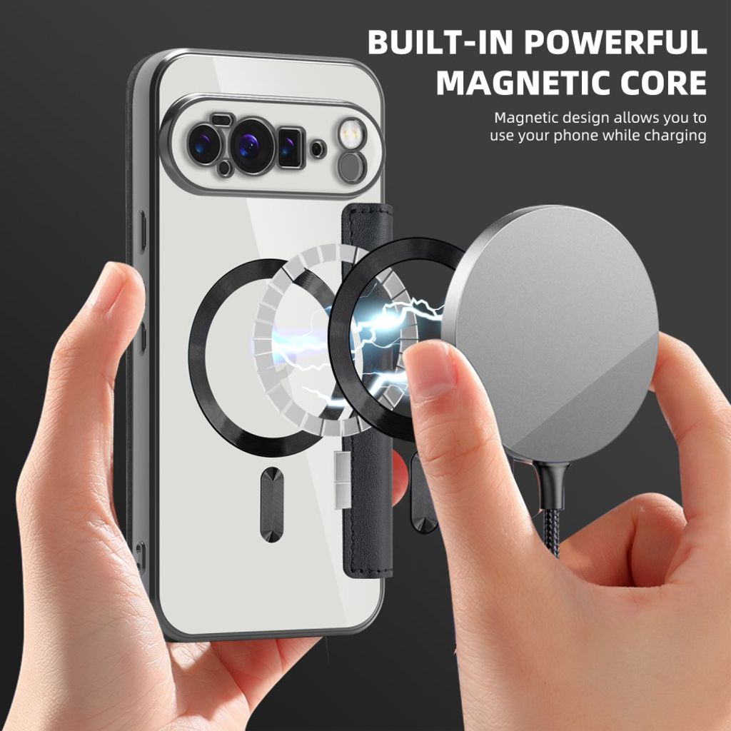 Google Pixel 10 Pro XL Kotelo MagSafe - Musta