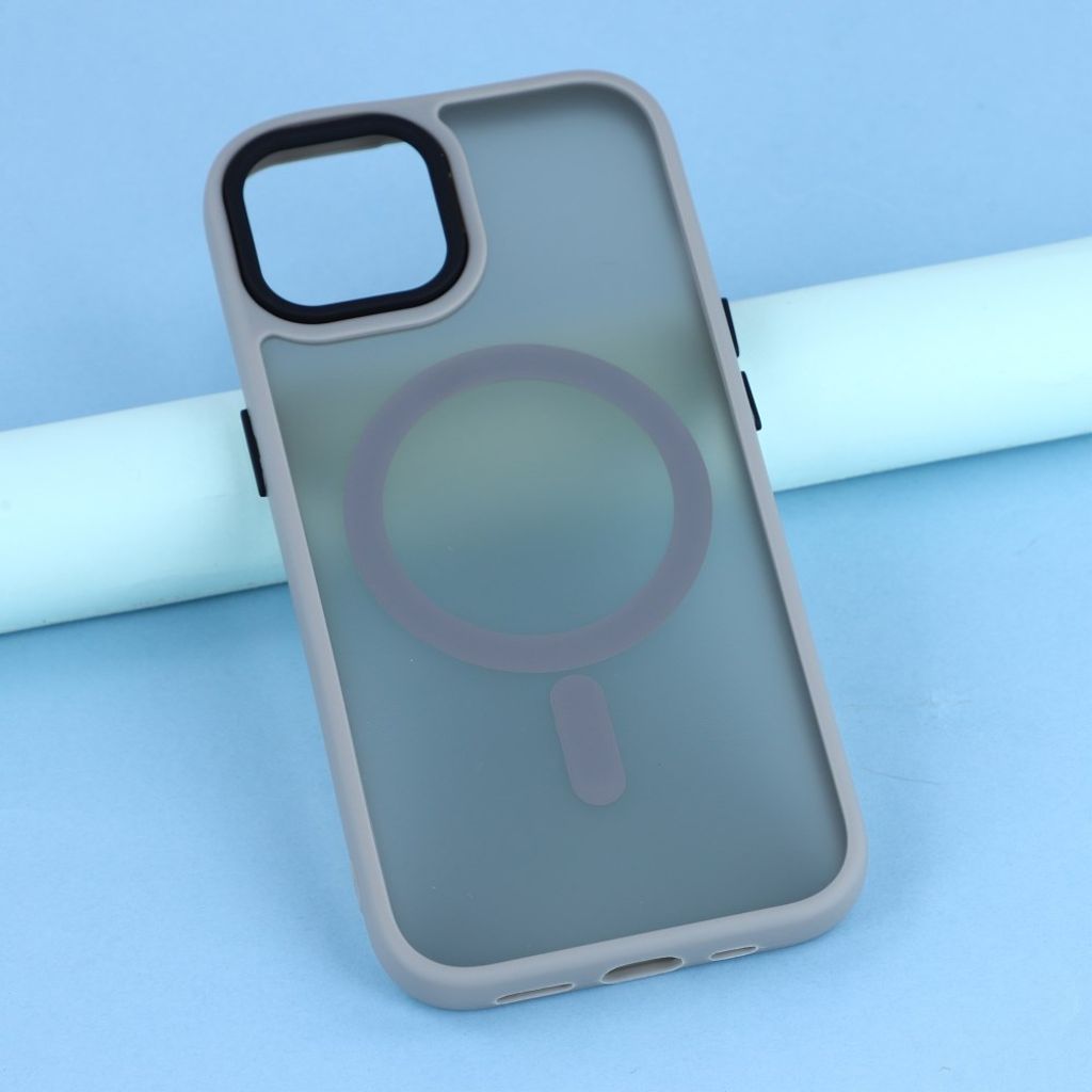 iPhone 15 MagSafe Compatible Case - Grey