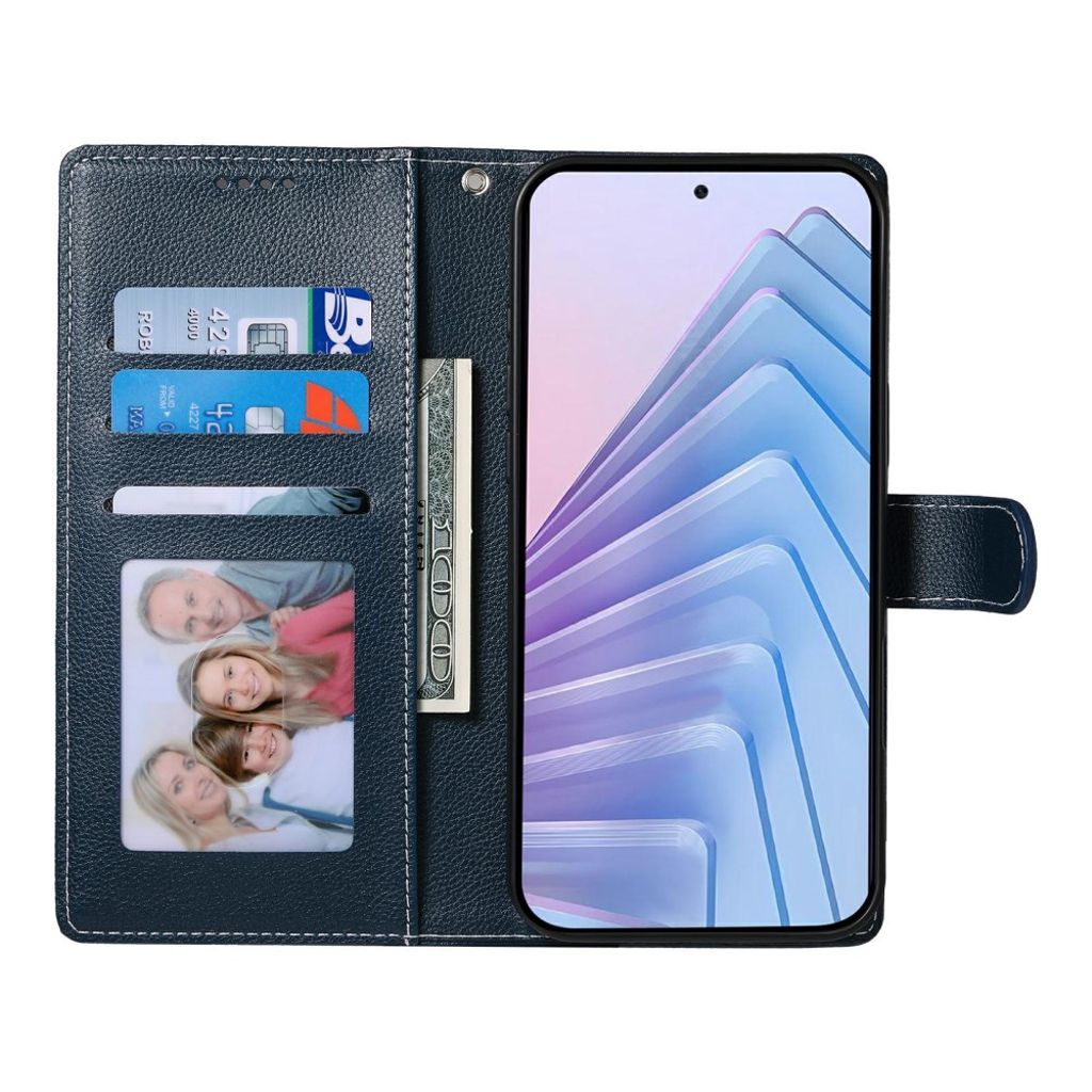 Xiaomi Redmi Note 15 ProPlus 5G Cover with Carrying strap - Blue