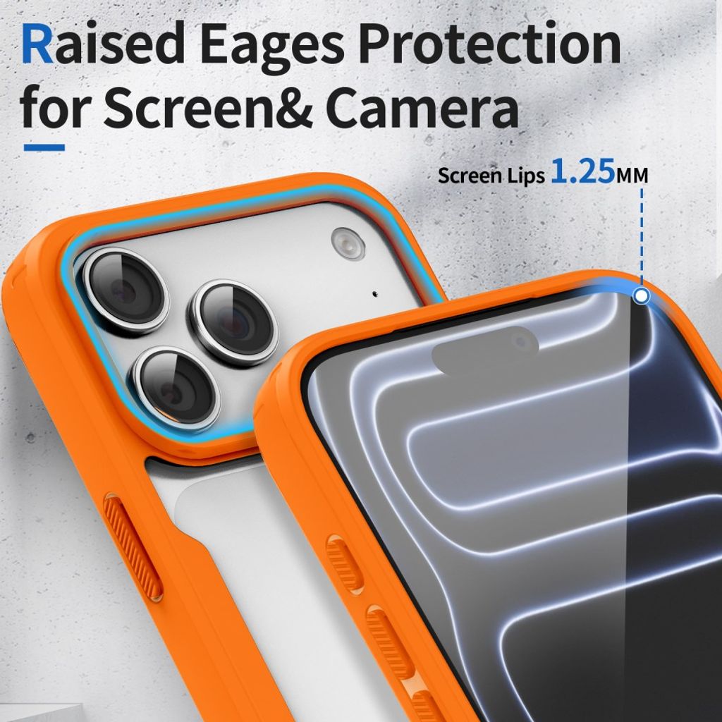 iPhone 18 Pro Max/17 Pro Max MagSafe Skal - Orange
