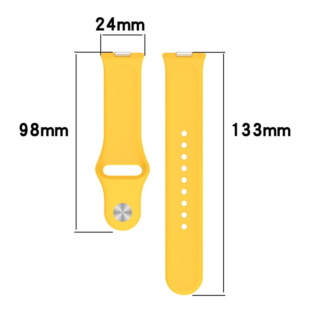 Huawei Watch Fit 3 Urrem i silikone - Hvid