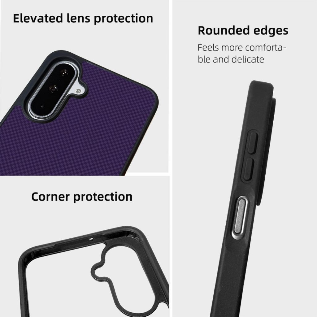 EYCASE Samsung Galaxy A27 MagSafe-kompatibelt deksel - Mørk lilla