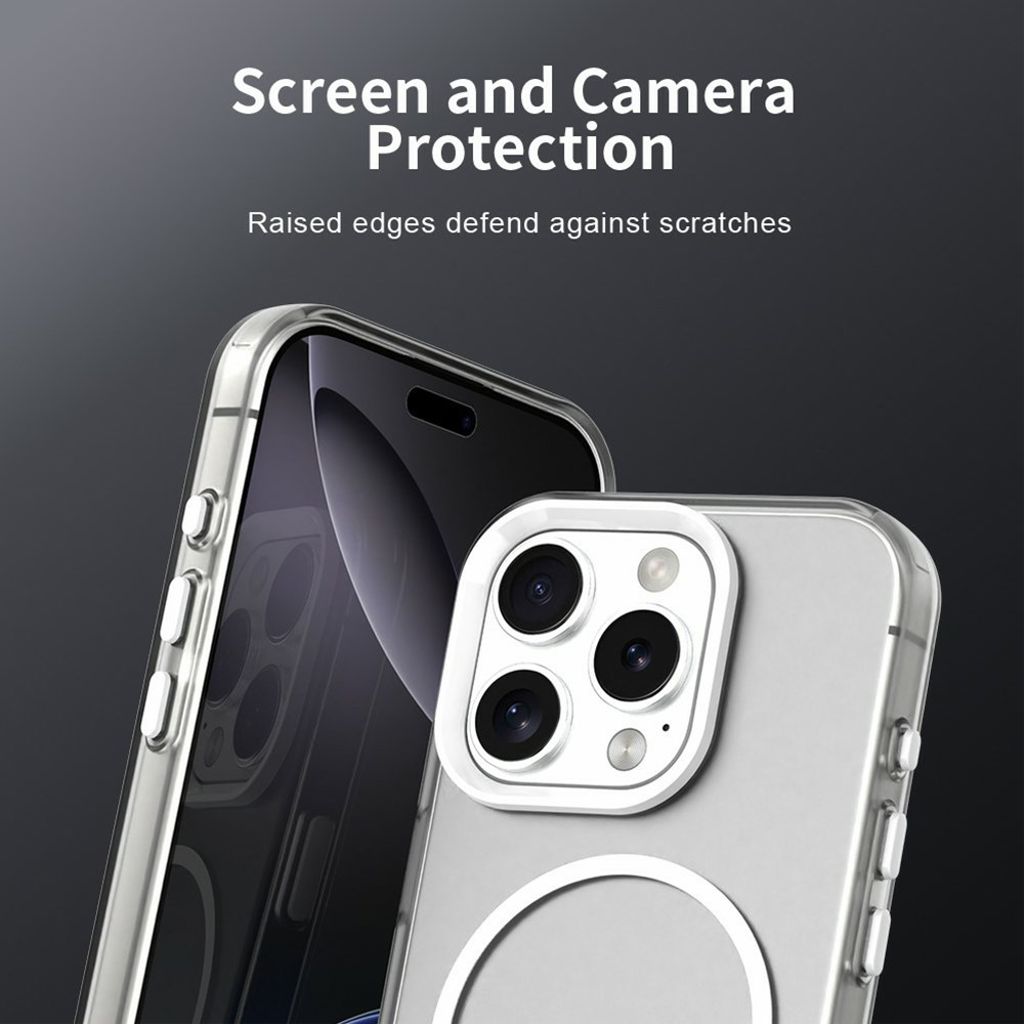 iPhone 16 Pro Deksel med MagSafe - Hvit