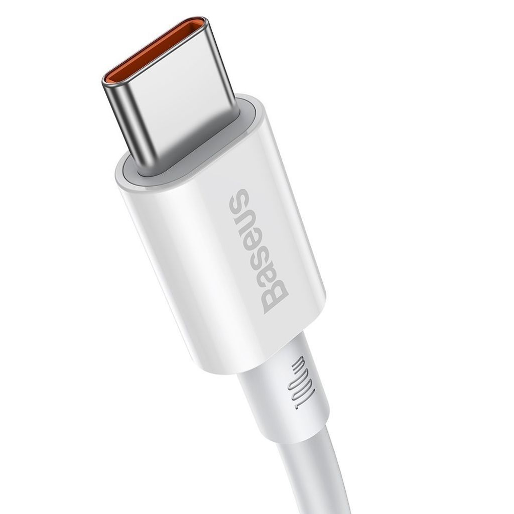 Baseus CATYS-C02 USB-C til USB-C 100W kabel 2m hvid