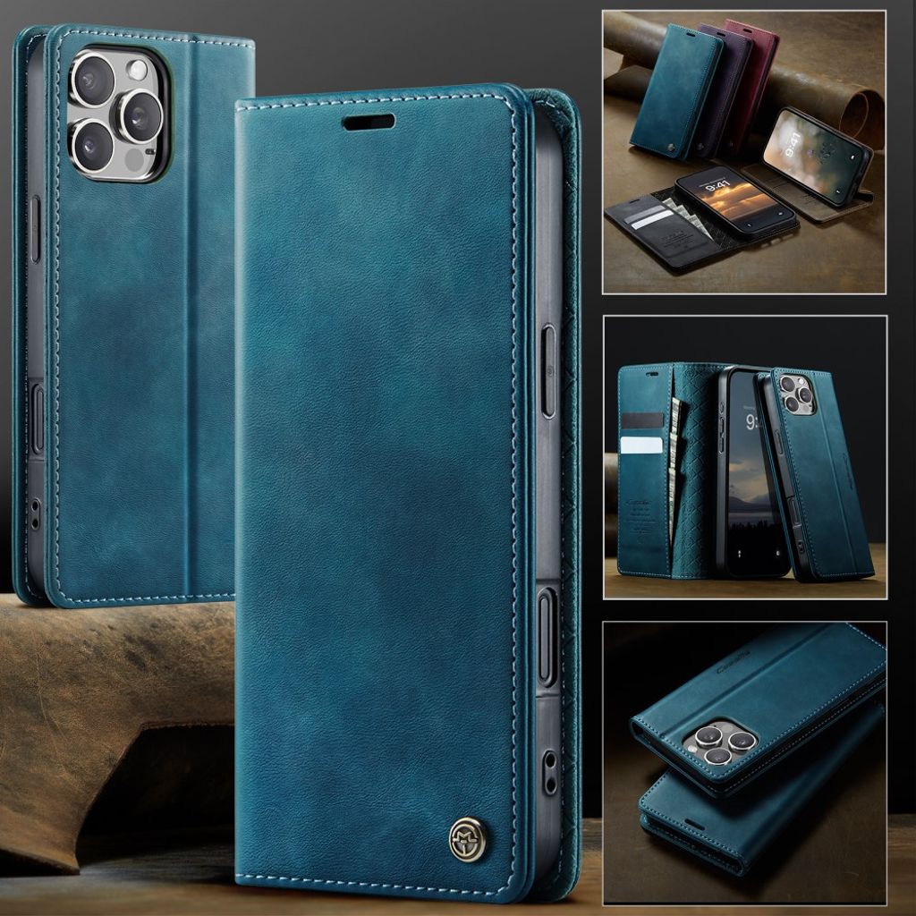 CASEME iPhone 16 Pro Etui med Stativ - Grønn