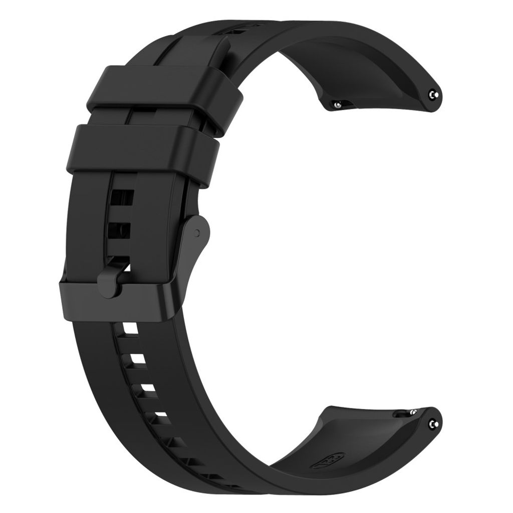 Samsung Gear S3 Frontier/Classic og andre silikone urrem – sort