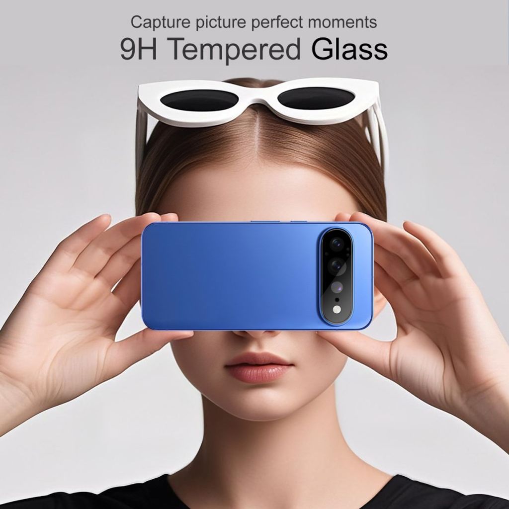 IMAK Google Pixel 11 Pro XL linsebeskytter herdet glass - svart