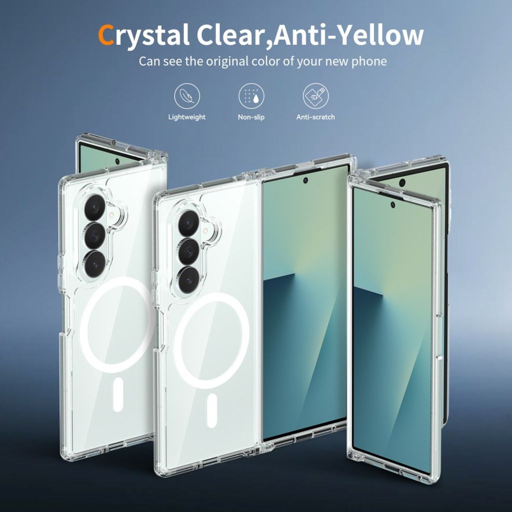 Samsung Galaxy Z Fold8 Ultra MagSafe Cover - Gennemsigtig