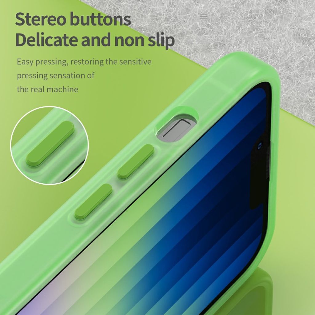 iPhone 16e Case MagSafe Compatible Slim TPU+PC – Green