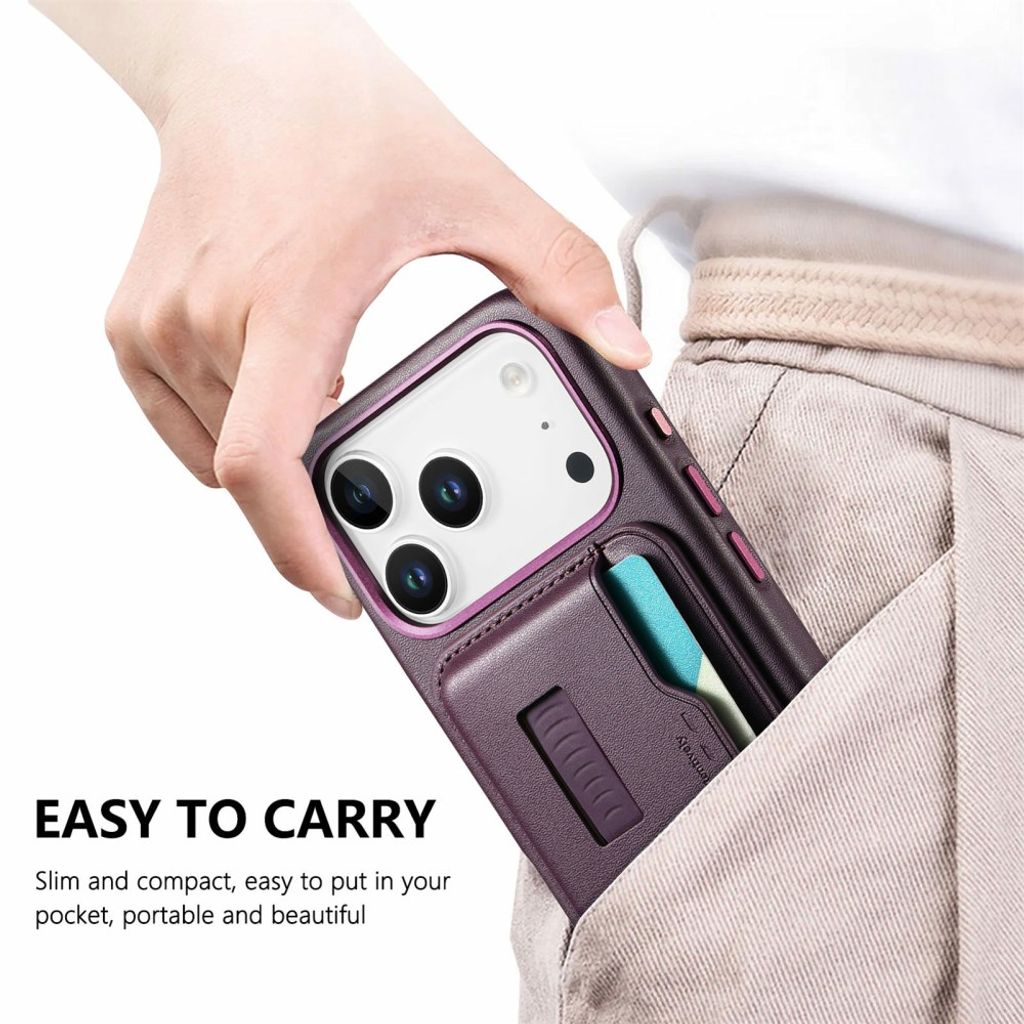 iPhone 18 Pro & iPhone 17 Pro MagSafe-kompatibelt mobilskal - Lila
