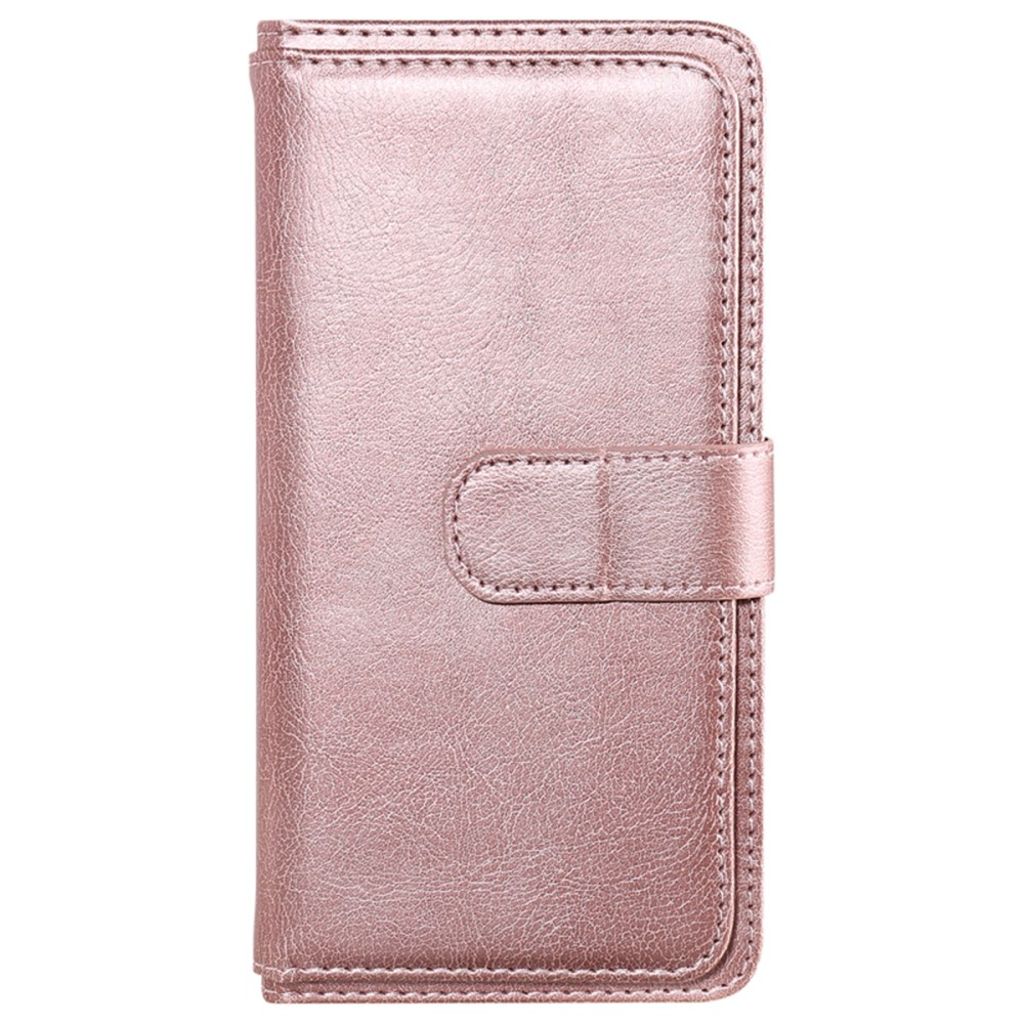 Samsung Galaxy S26 Ultra Cover with 10 Card Slots - Rose gold