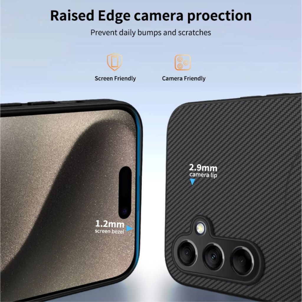 Samsung Galaxy S26 Plus MagSafe Case Carbon Fiber Texture - Black