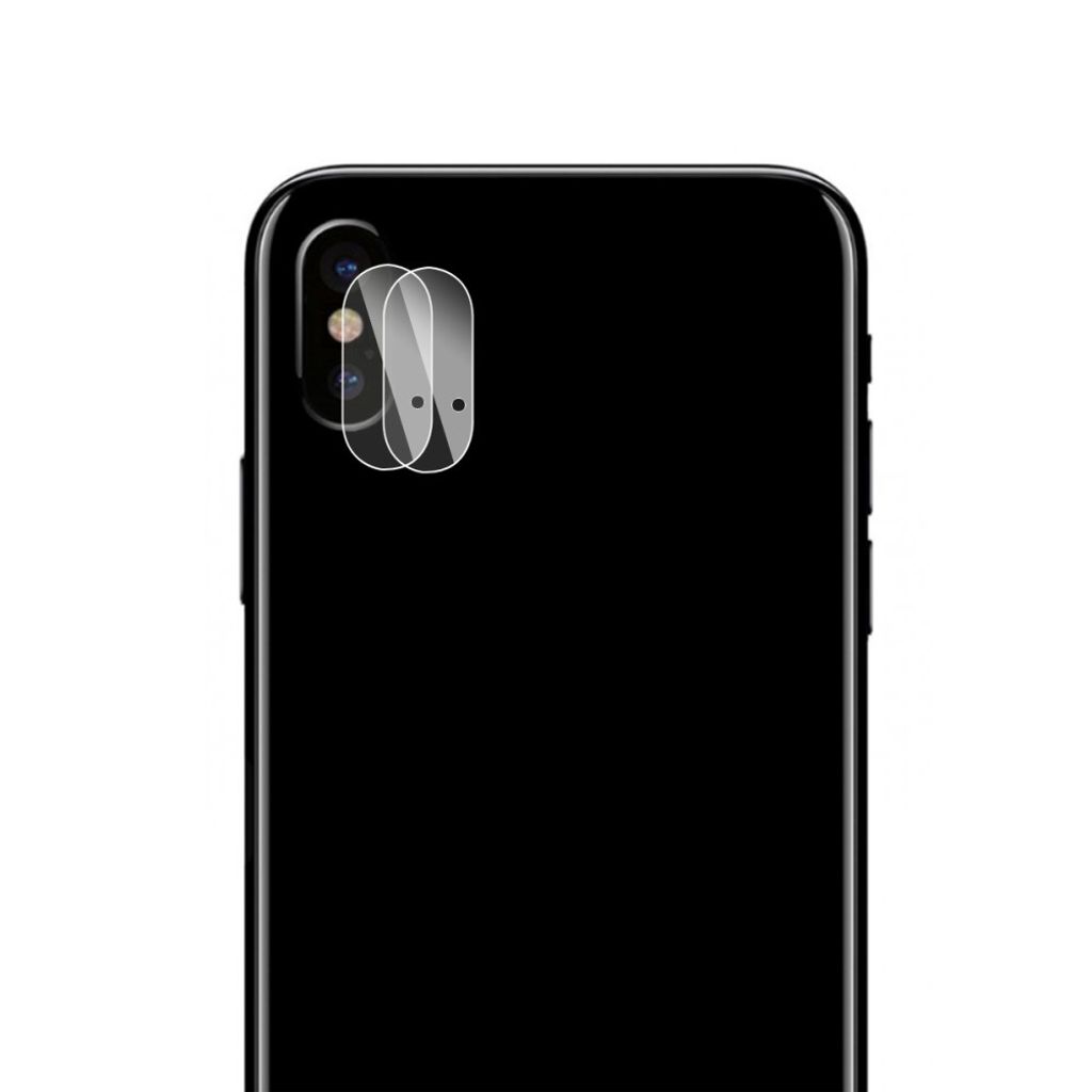 HAT PRINCE Linsskydd i Härdat Glas för iPhone XS/X – 2-pack