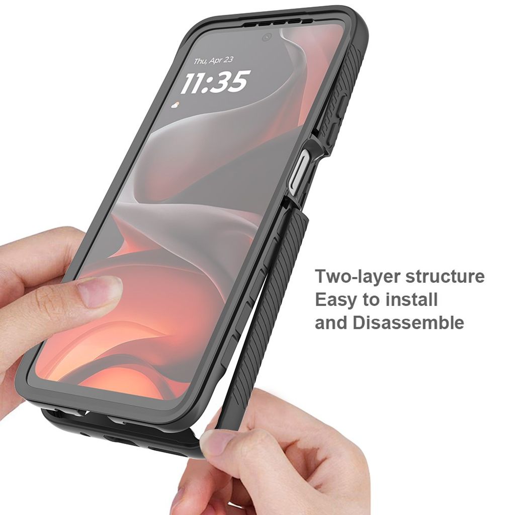 Motorola Moto E15 4G / G15 4G / G05 4G Skal - Mörkblå