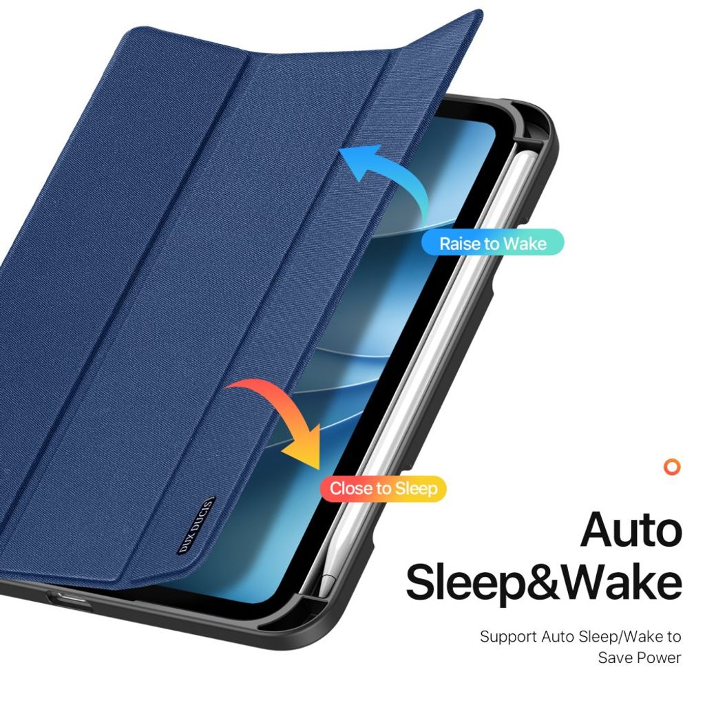 DUX DUCIS iPad Mini (2026) Tri-Fold Skal - Blå
