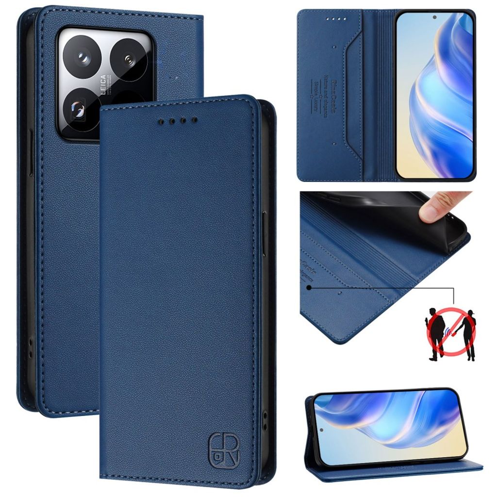 RINACASIS Xiaomi 15T Etui - Mørkblå