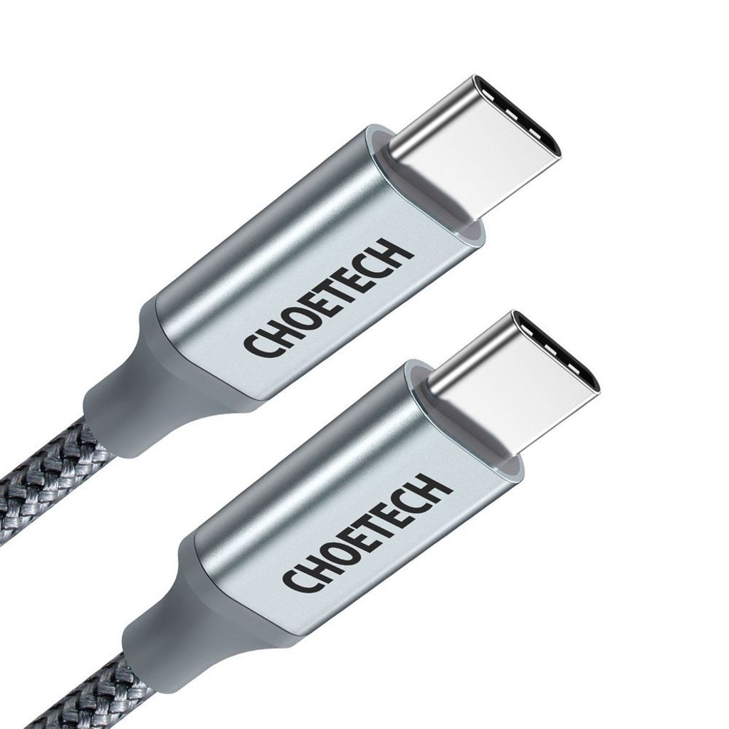 Choetech XCC-1002-GY USB-C til USB-C kabel 100W 1,8m – Grå