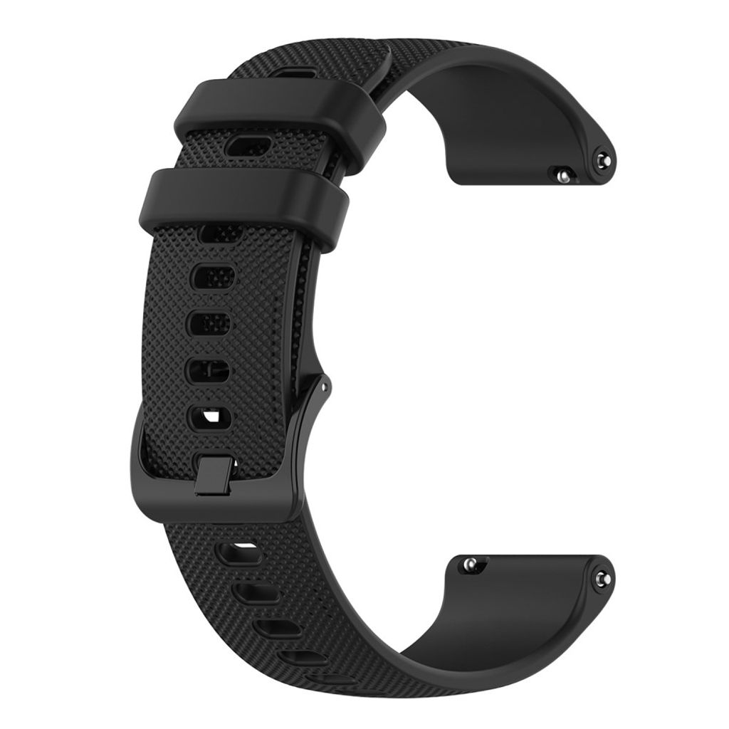 Garmin Venu/Venu SQ/Venu 2 Plus m.fl. Klokkereim i silikon - Svart