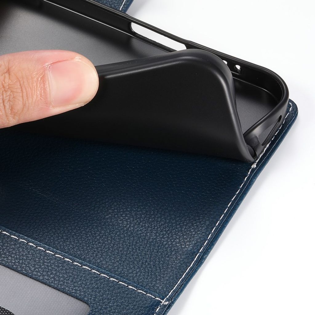 iPhone 18 Pro Max/17 Pro Max lommebokdeksel – mørkeblå