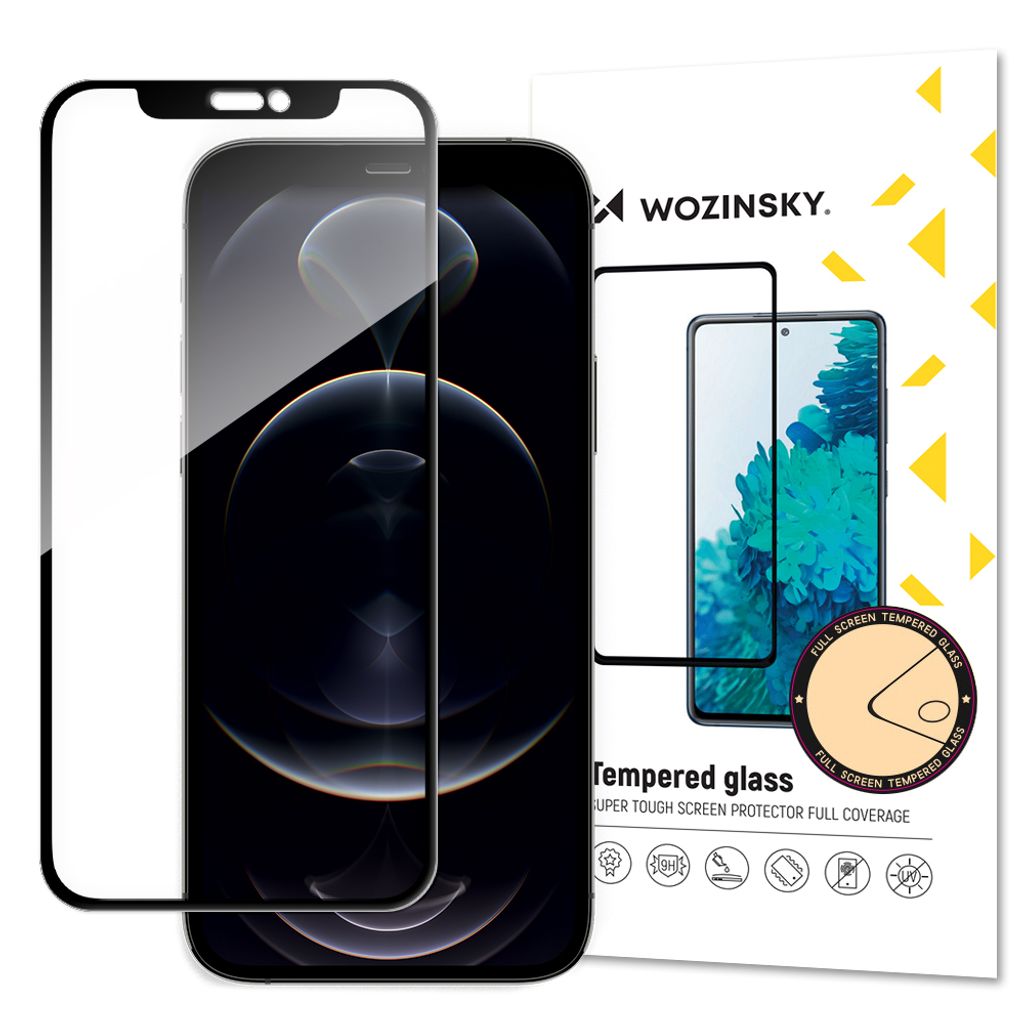 Wozinsky Full Glue Skærmbeskyttelse till iPhone 17e/16e/14/13/13 Pro