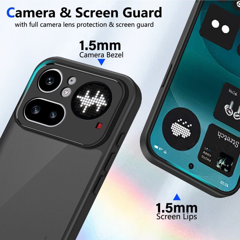 Nothing Phone (4a) Pro Deksel MagSafe-kompatibel Støtsikker - Gjennomsiktig