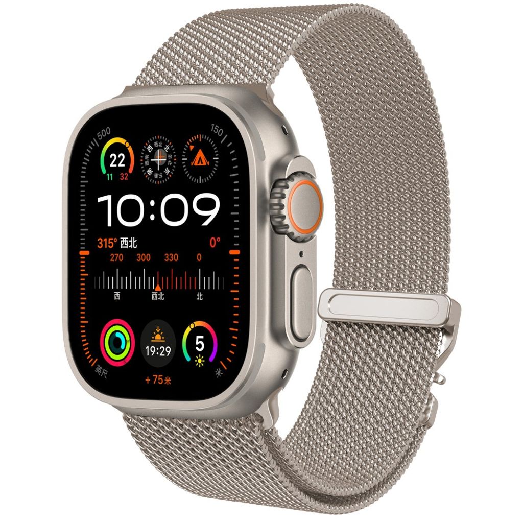 Apple Watch 38/40/41/42mm Milanese Quick Release Urrem - Guld