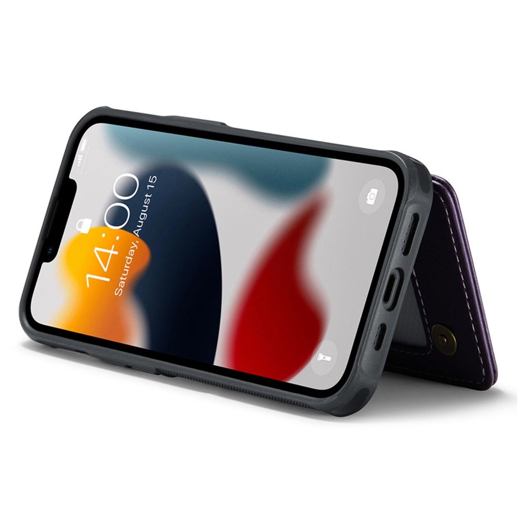 iPhone 13 Lompakkokuori CASEME C22 RFID-estävä - Violetti