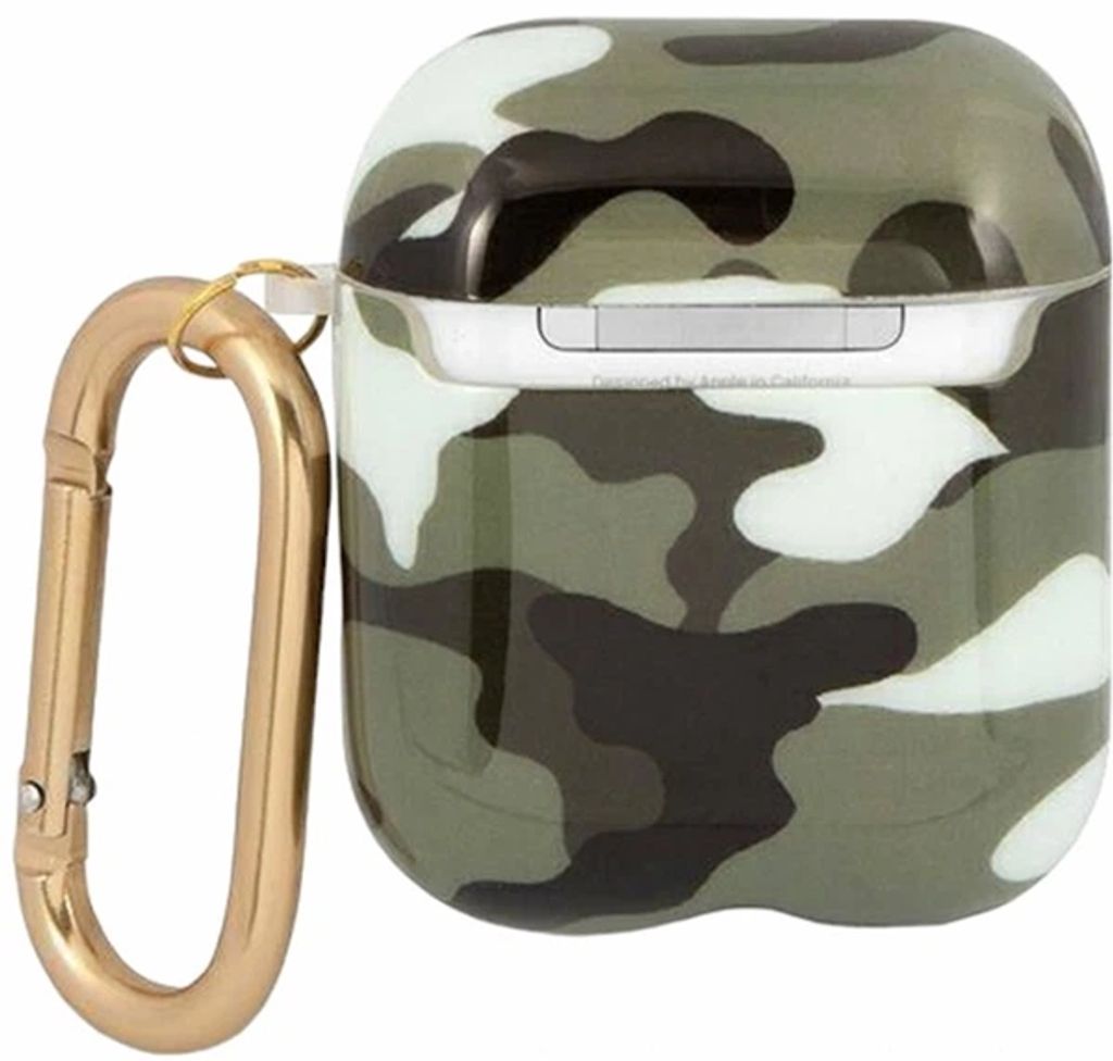 Guess Camo Fodral till AirPods 1/2 - Grön