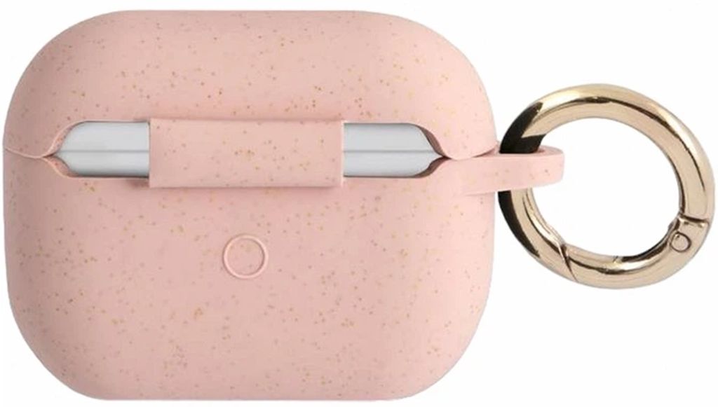 Guess Glitter Silikon Fodral till AirPods Pro - Rosa