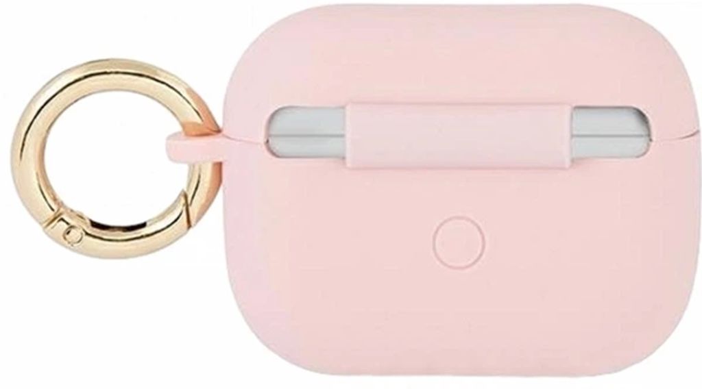 Guess Silicone Vintage Script Fodral till AirPods Pro - Rosa