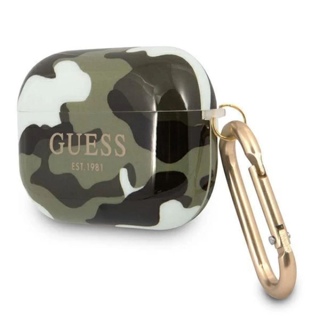 Guess Camo Fodral till AirPods Pro - Grön