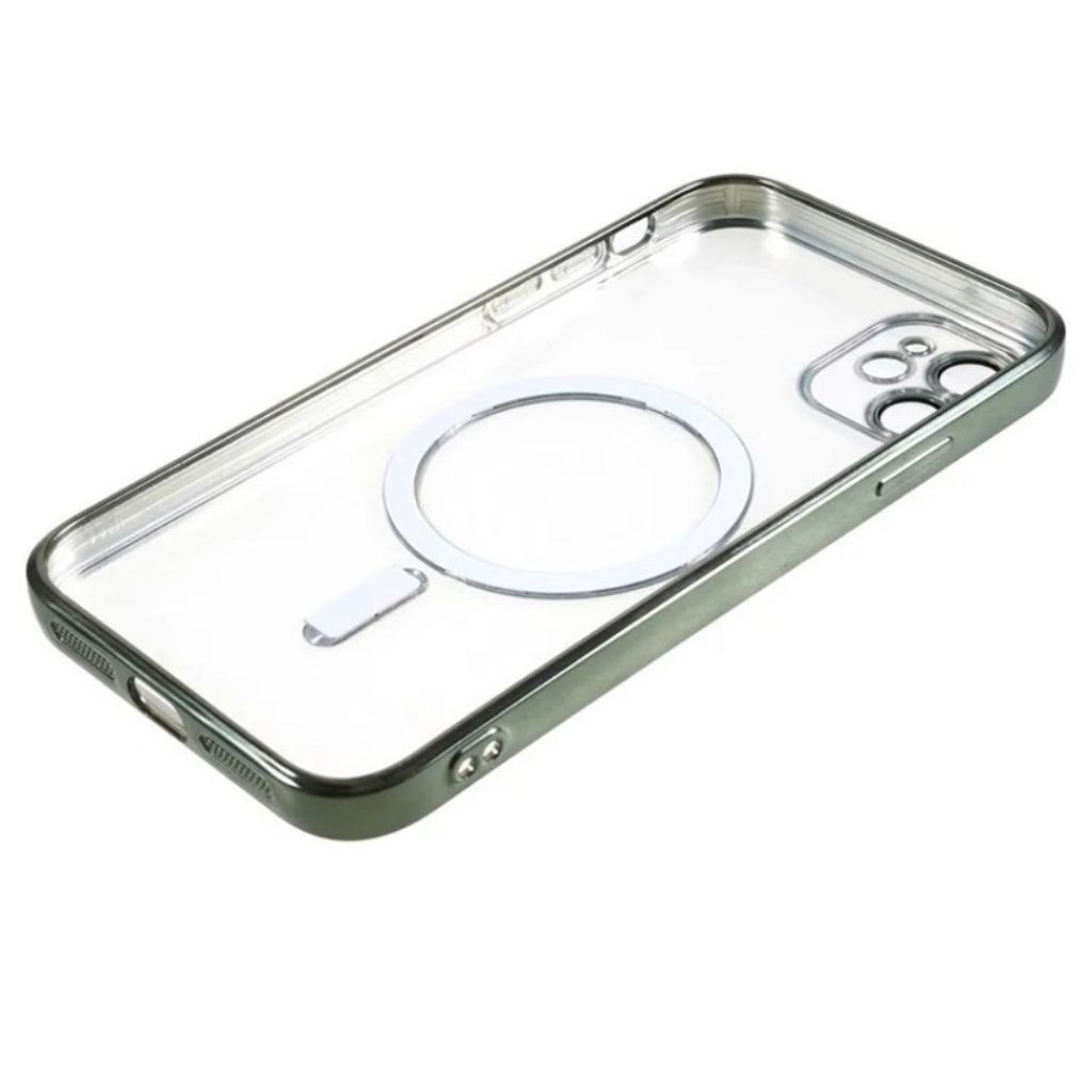 iPhone 11 Magneettinen Kuori & Näytönsuoja – Vihreä