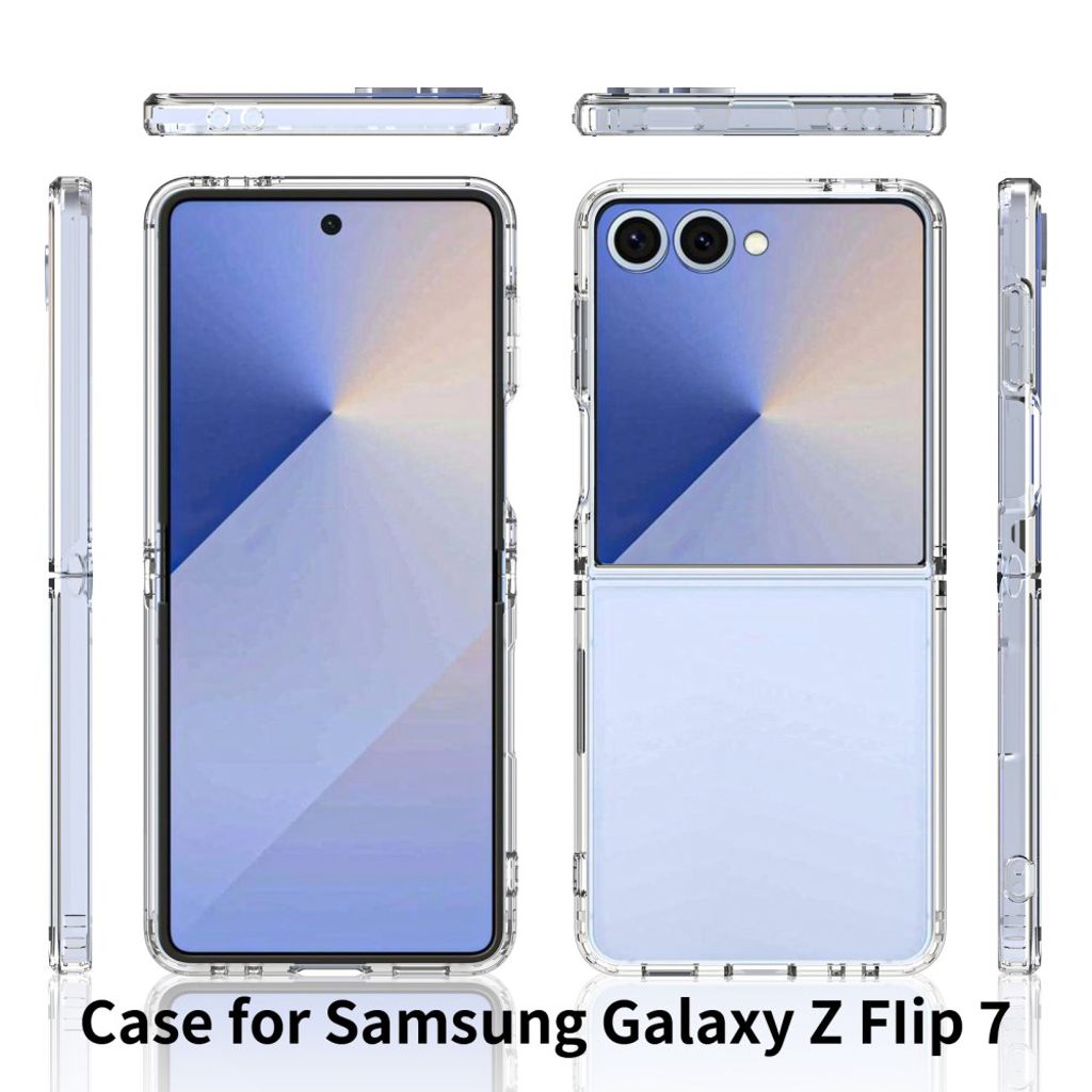 Samsung Galaxy Z Flip7 5G Skal i Akryl - Transparent