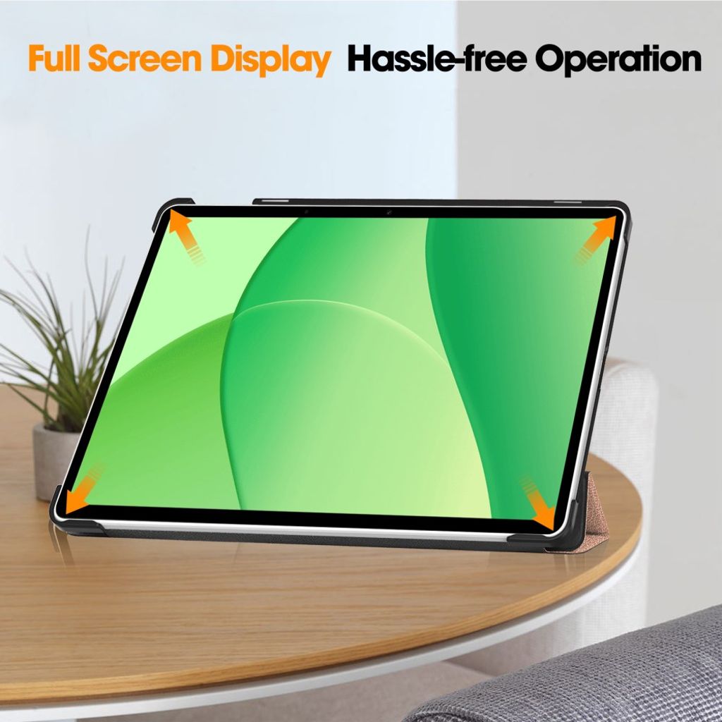 OnePlus Pad Lite / Oppo Pad SE Cover with Stand - Rose Gold