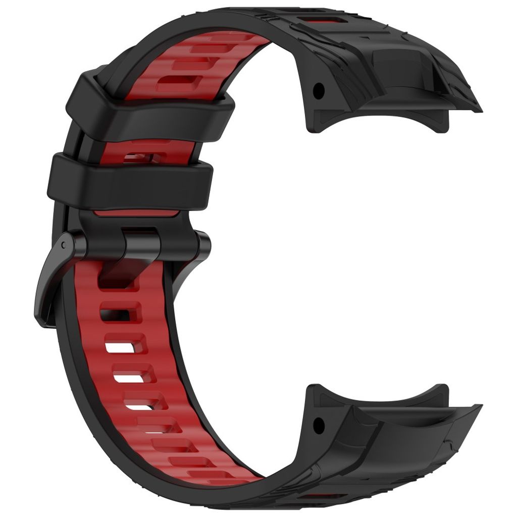 Garmin Instinct 3 50mm Watch Strap Silicone – Black/Red