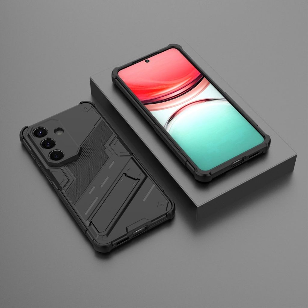 Samsung Galaxy S26 / S26 Pro Telefonskal med Stativ - Svart