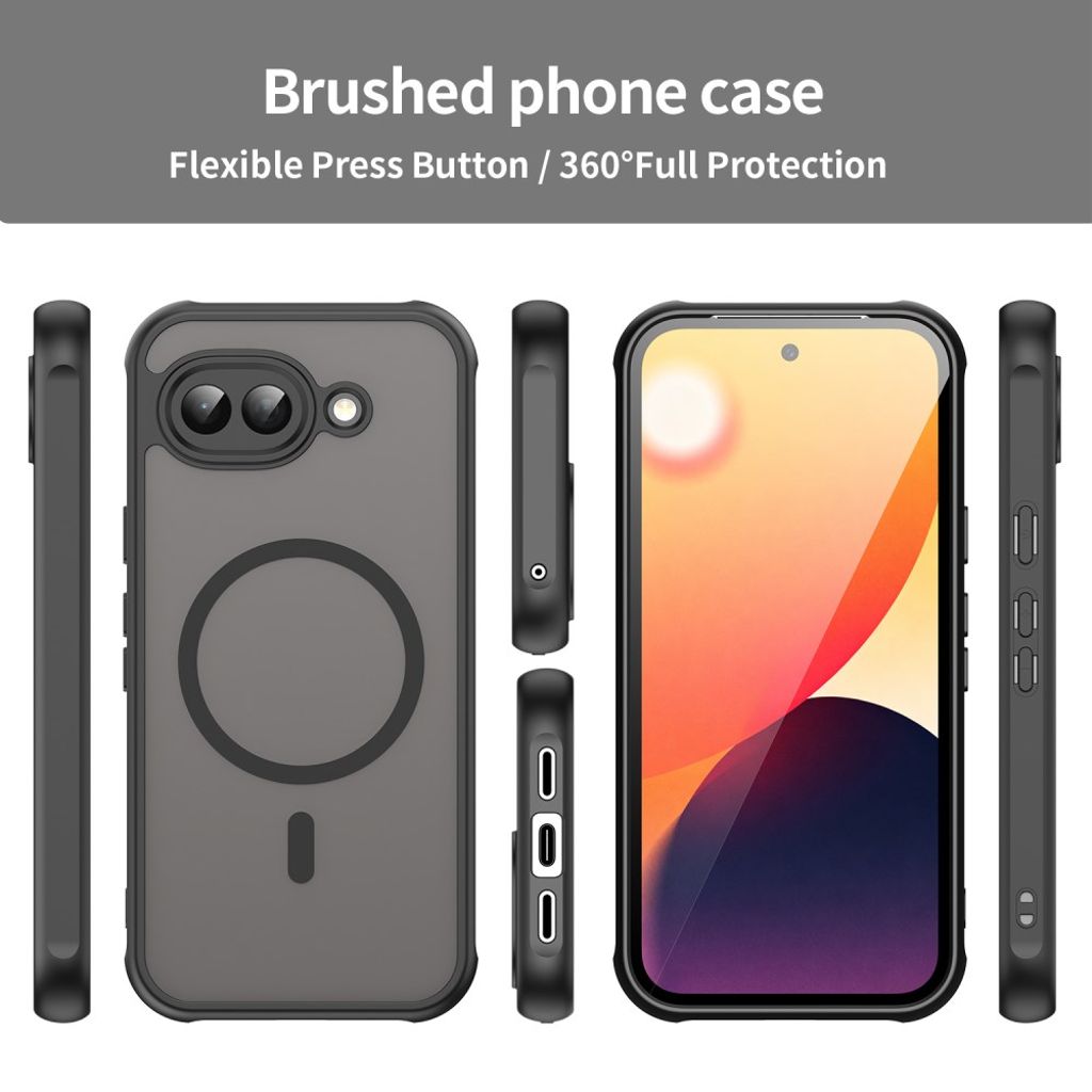 Google Pixel 10a MagSafe-skal - Svart