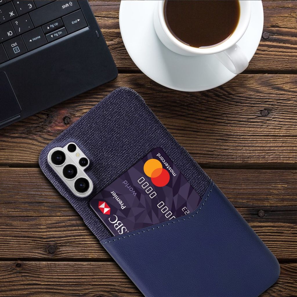 Samsung Galaxy S26 Ultra Case with Card slot - Blue