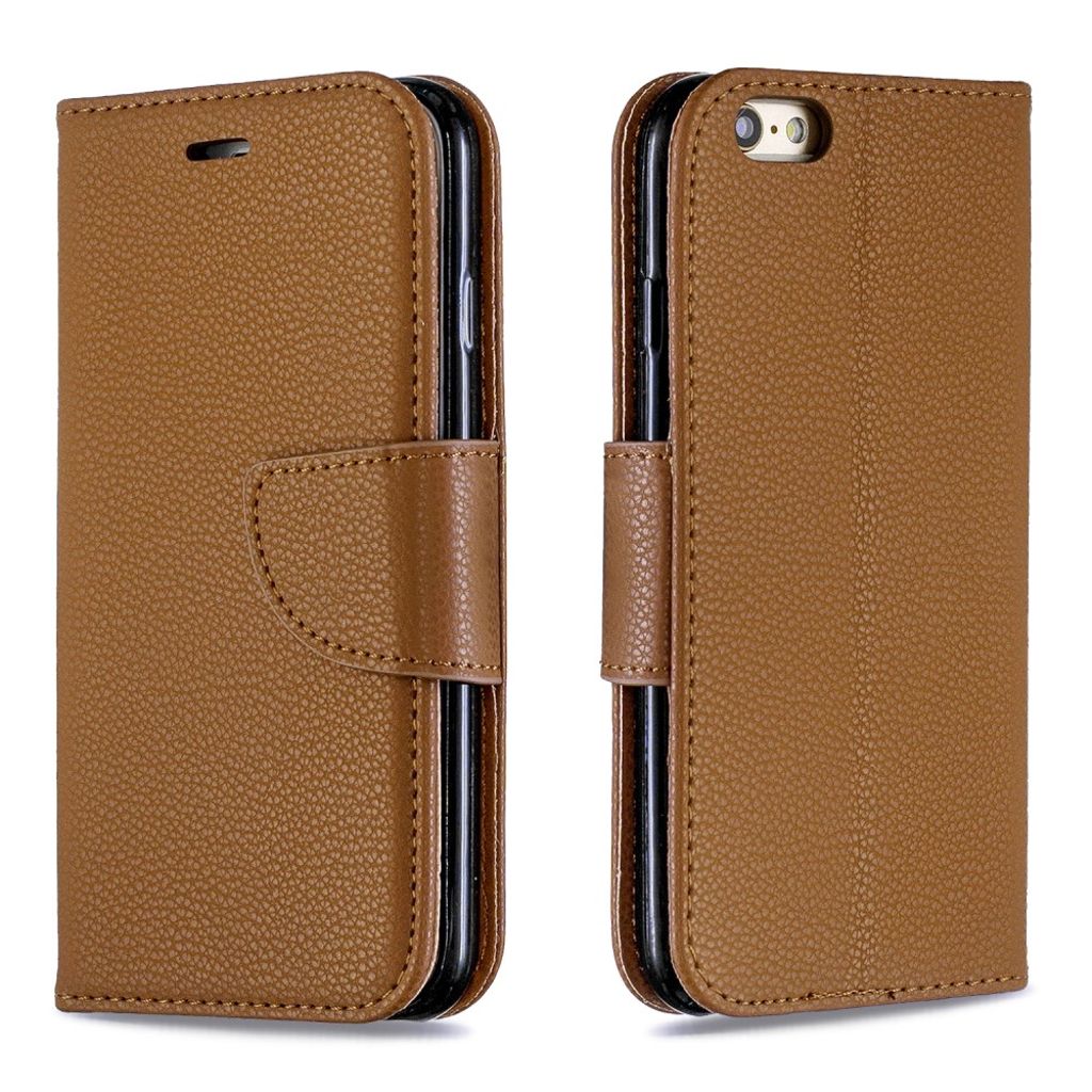 iPhone 6/6s Plånboksfodral med Kortfack - Brun