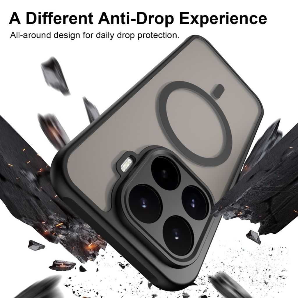 Xiaomi 17T MagSafe-yhteensopiva kuori - Musta