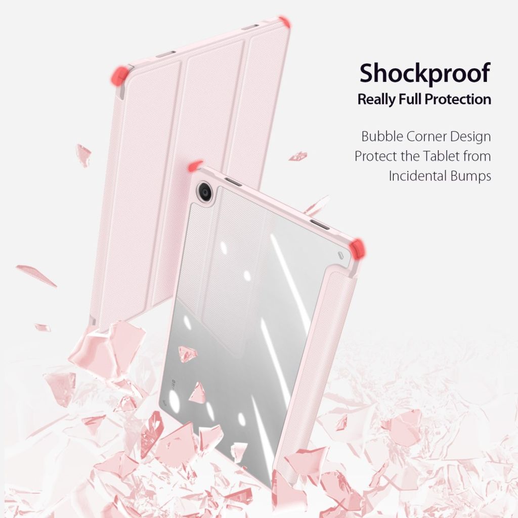 DUX DUCIS Samsung Galaxy Tab A9 Plus / Galaxy Tab A11 Plus Cover - Light Pink
