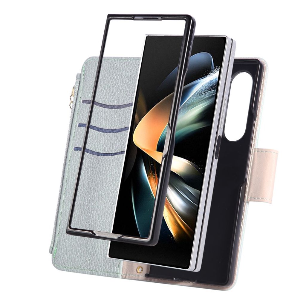 Samsung Galaxy Z Fold7 5G Skal med rem - Ljusgrön
