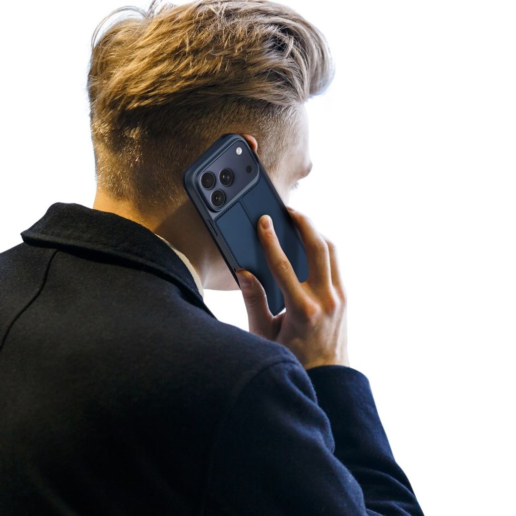 Dux Ducis iPhone 18 Pro Max / 17 Pro Max Fodral med Korthållare - Blå
