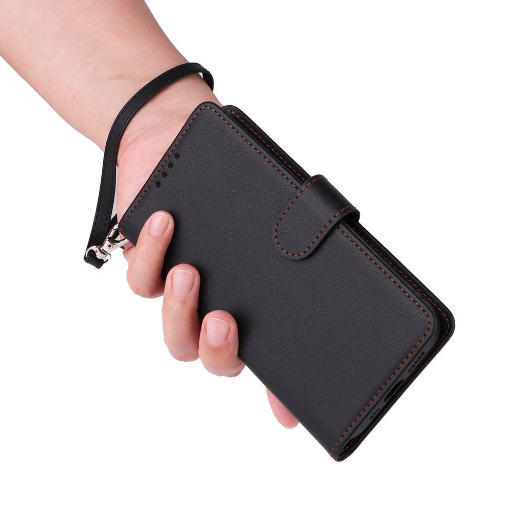 BETOPNICE iPhone 13 Pro Max 2-in-1 Wallet Cover RFID-estävä – Musta