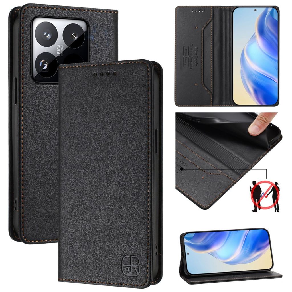 RINACASIS Xiaomi 15T Kotelo - Musta