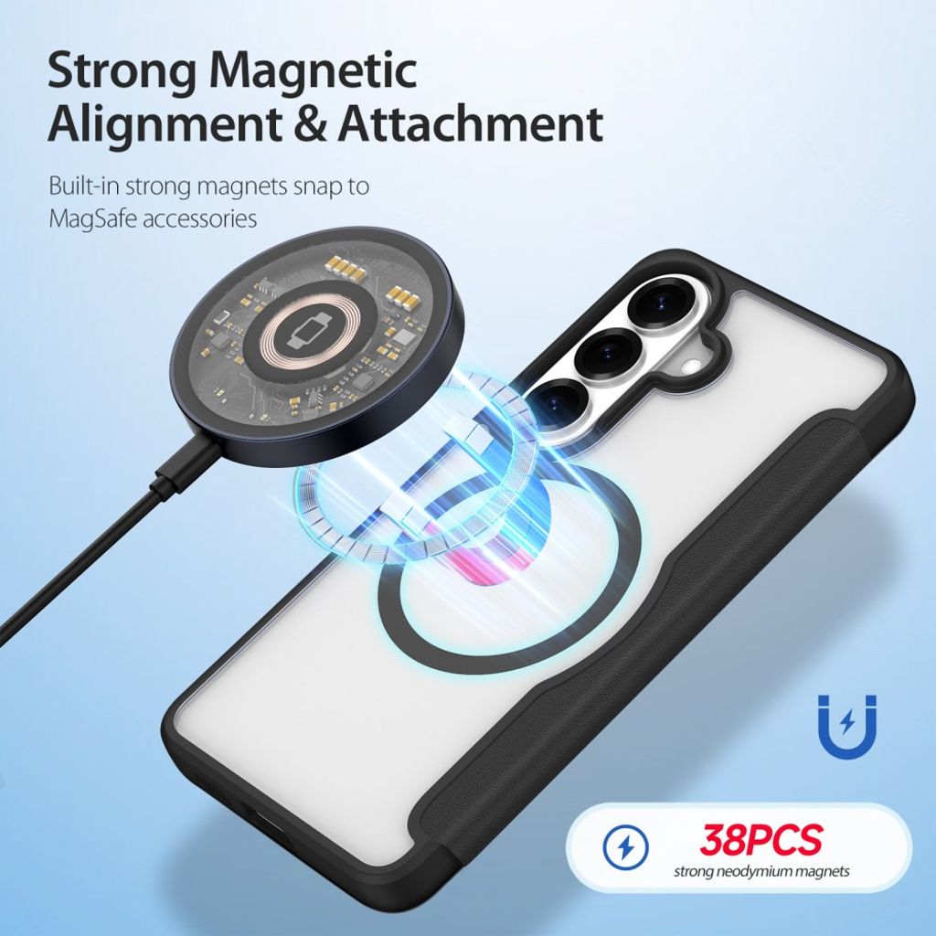 DUX DUCIS Samsung Galaxy S26 Plus MagSafe Pungetui - Sort