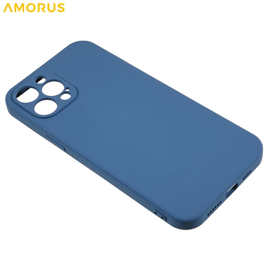 AMORUS iPhone 12 Pro Max TPU Cover - Blå