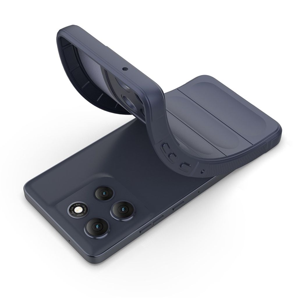 Motorola Moto G86 Power 5G Deksel Støtsikker TPU - Mørkblå